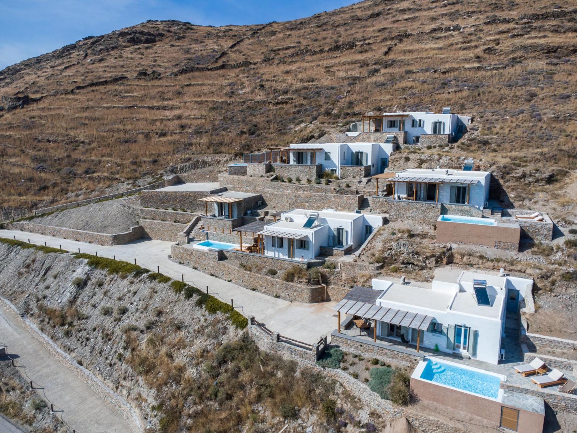 Epithea Suites Kythnos 5 Με Ιδιωτική Πισίνα Zewnętrze zdjęcie